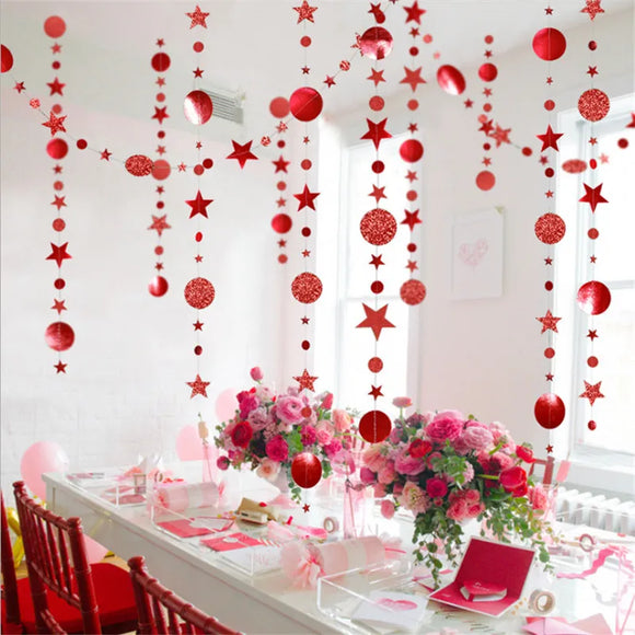 4M Twinkle and Hearts Paper Garland